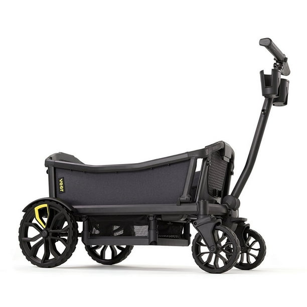 Veer Cruiser Premium Stroller Wagon Hybrid Dark Grey Black Walmart Com Walmart Com