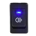 thumbnail image 1 of Chendee Asw-17D Rocker Switch On-Off 2-Position 4-Pin Led 12V 35A Fog Lamp Work Light,Blue, 1 of 9