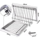thumbnail image 5 of Trampa para jaulas de pájaros, marco de barras de alambre para puerta de palomas, trampa en U para pájaros (39 L x 26 W), 1 ud., 5 of 5