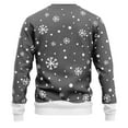 thumbnail image 4 of JIKNTTR Mens Christmas Sweaters Christmas Reindeer Print Knit Turtleneck Sweatshirt Fashion & Cute Holiday Sweater Stylish Knitted Sweaters, 4 of 4