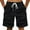 Noir, variante sur Catégorie de Produit Pantalons Décontractés pour Hommes - Mode Été Pantalons Cargo de Sport pour Hommes avec Jambe Droite et Coupe Ample pour la Plage et les Usages Quotidiens