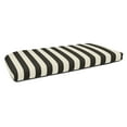 thumbnail image 2 of Sunbrella Wicker Settee Cushion - Maxim Regatta, 2 of 4