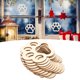 thumbnail image 4 of Pequeñas Piezas De Madera, Bloques Artesanales De Madera Con Forma De Pata De Oso, 30 Piezas Para árbol De Navidad, 4 of 7