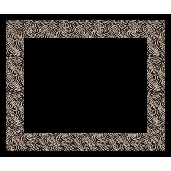 Milliken Design Center Area Rug MATAMBA MATAMBA ZEBRA Matamba Matamba Zebra 3' 10" x  5' 4" Rectangle