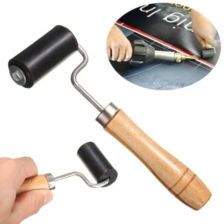 Air Roller - 160mm Plastic Silicon Welding Roller Brush Black For Hot Air Torch Gun Welder