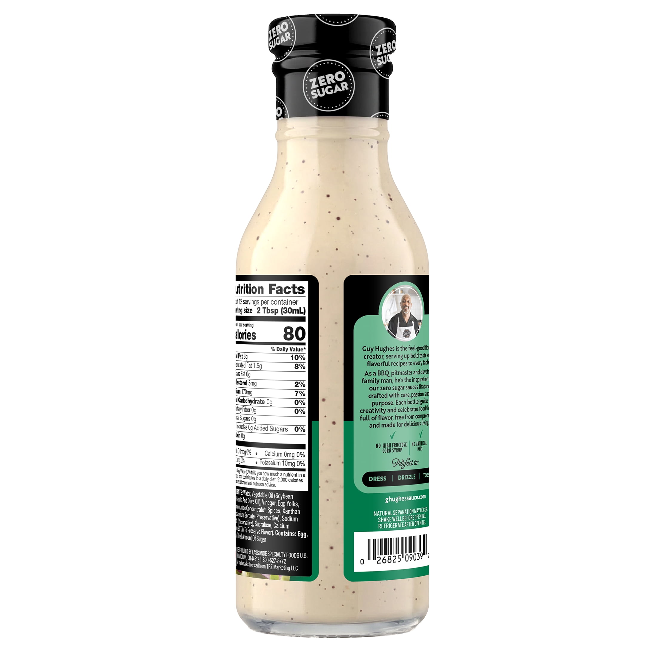(2 pack) G Hughes Sugar Free Coleslaw Dressing, 12 fl oz