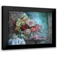 thumbnail image 1 of Rogozina, Svetlana 24x20 Black Modern Framed Museum Art Print Titled - Roses are Fragrant, 1 of 5