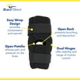 thumbnail image 5 of Brace Direct Internal Deluxe Knee Brace with Hinge - Advanced Pain Relief & Arthritis Support, 5 of 9