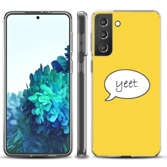 Slim-Fit TPU Protective Phone Case compatible with Samsung Galaxy S21  5G / S21 PLUS 5G, by OneToughShield ® - Yeet