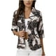 thumbnail image 1 of Chaqueta de mujer con estampado de cuadros, solapa delgada, bolsillo con botones, blusa, blusa, abrigo Pompotops qwe21986, 1 of 7