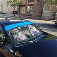 thumbnail image 5 of 3D Terrier Dog Windshield Sunshade Car Accessory For Pet Lovers, 5 of 6