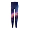 thumbnail image 5 of Soyumi Snow Athletic Comfortable Fleece Lined Baggy Homewear Work Soft Warm Long Trousers Stretchy Jeans for Women Trendy Hiking Pajama Pants Jogger Sweatpants Women Outdoor Casual Ski, Dark Blue, 5 of 5