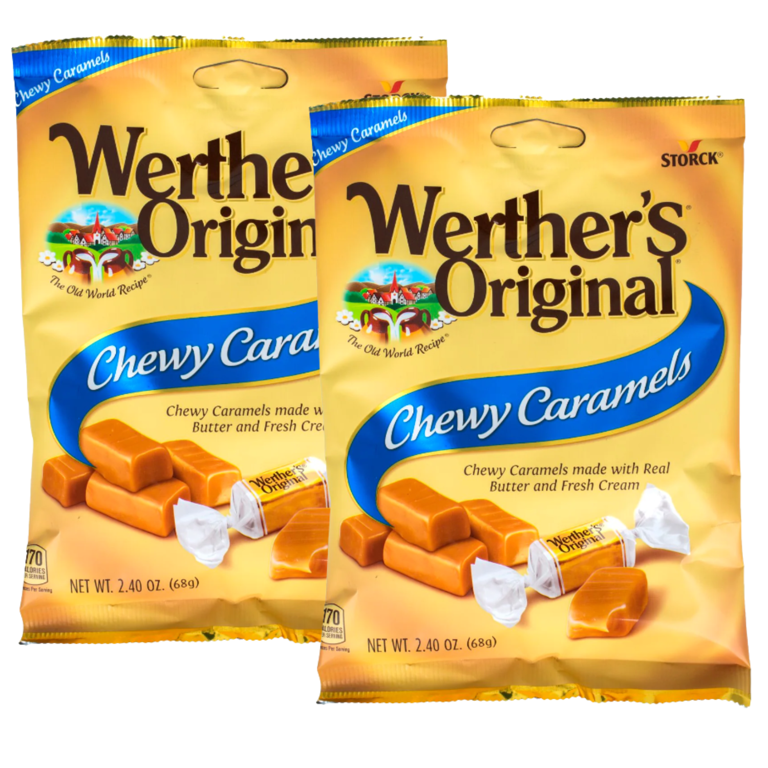 Werther's Original Chewy Caramels Made with Real Caramel & Fresh Cream