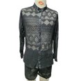 thumbnail image 7 of Joernso 1 Set Autumn Men Top Shorts Hollow Out Solid Color Lace See Through Outfit for Wedding Night, 7 of 7