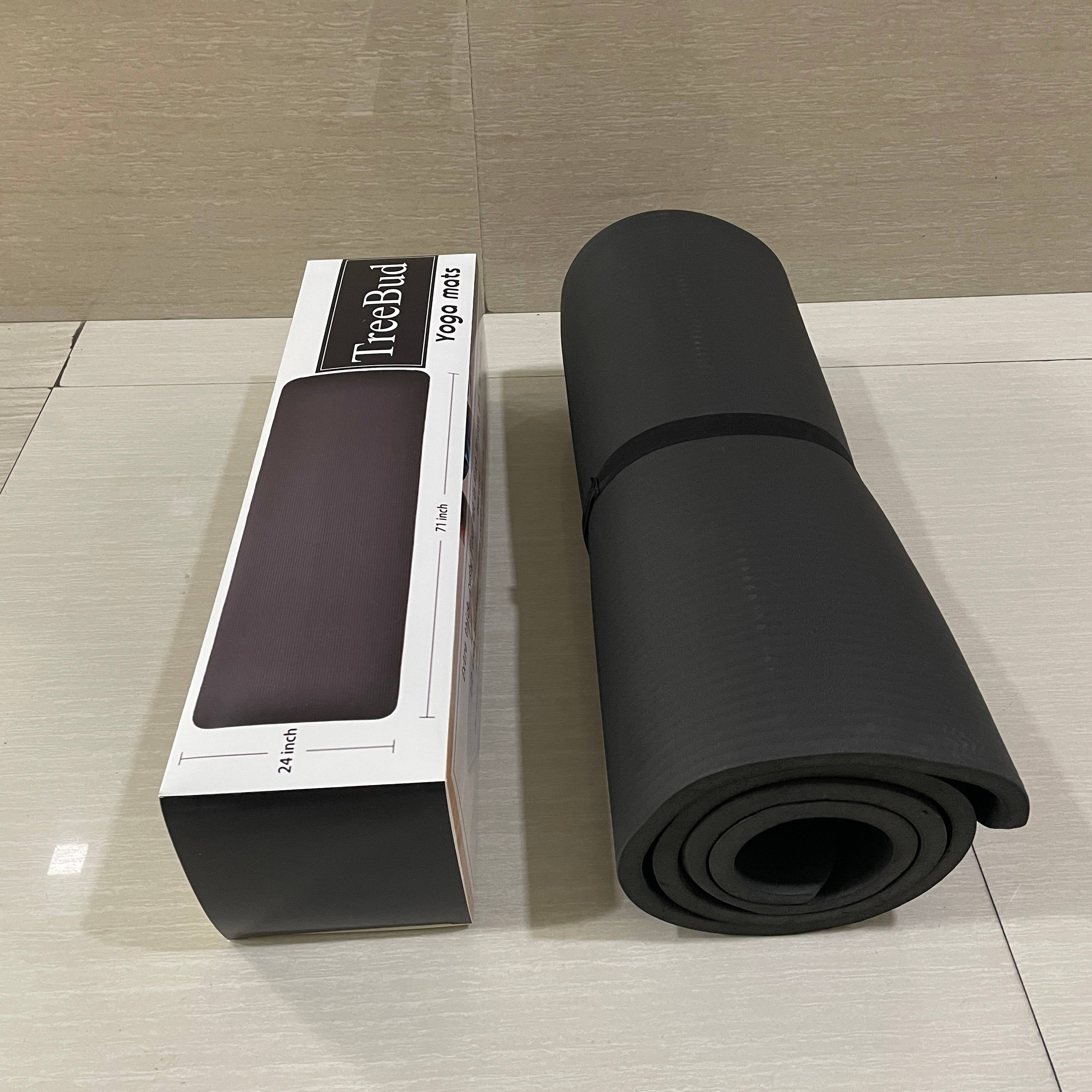 TreeBud Yoga mats,1/2 Inch Extra Thick Exercise Yoga Mat