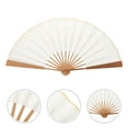 thumbnail image 3 of Yongwei Folding Hand Fans for DIY Decoration and Gifts, 3 of 10