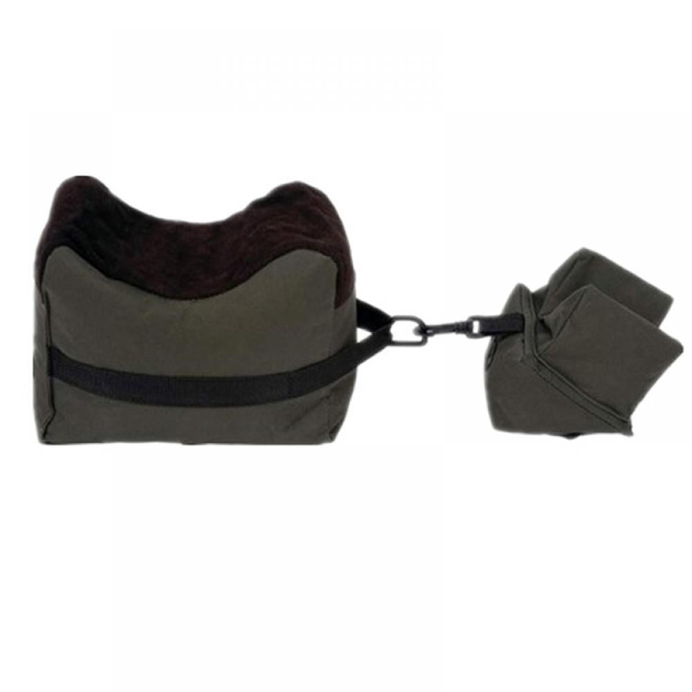 Tactical Shooting Gun Rest-Bench Front Rear Sand Bag Combo Set-Unfilled Rest Bag 