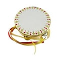 thumbnail image 3 of BELOVING Tambourin de Danse Ballet Fait Main pour Fêtes Rythmiques KTV 6 Pouces, 3 of 10