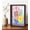brown light, variant on Family Handprint Kit with 5 Clear Acrylic Sheets, 12.3x8.7" Wooden Handprint Frame Kit for 5 Family Members or Pets, Unique Keepsake with 7 Non-Toxic Paints & Marker, Meaningful DIY Personalized Gift