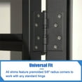 thumbnail image 5 of 10 Pcs 4 Inch Hardware Door Hinge Shims,Stainless Steel Door Hinge Spacer with Coated Finish,Doors Hinge Shims Hinge Spacer for Repair Kit, 5 of 5
