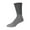 Gray, variant on 6 Pairs of Diabetic Cotton Neuropathy Crew Socks (Black, Sock Size 10-13, Fits US Men's Shoe Size 10-11.5)