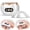 White, variant on Poalid Electric Nail Clipper with Polishing for Seniors Adults Fingernails, Rechargeable Automatic Nail Trimmer 3-Speed, Safe and Convenient, White