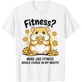 thumbnail image 1 of Hamster Fitness Cookie Meme Funny Workout Food Humor Camiseta, 1 of 2