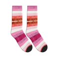 thumbnail image 4 of Athletic Socks Lesbian Pride Flag Sport Running Calf Socks Crew Socks for Men Women, 4 of 7