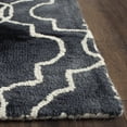 thumbnail image 3 of Safavieh Dip Dye Shelagh Geometric Area Rug, Graphite/Ivory, 7' x 7' Square, 3 of 7