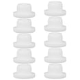 thumbnail image 5 of FRCOLOR  10 Pcs Silicone Plug Replacement Drinks Bottle Stopper White, 5 of 8