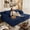 blue, variant on 70.8" Oversized Corduroy Double Chaise Lounge, Plush Cloud Seat with Pillows – No Assembly