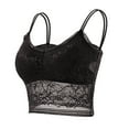 thumbnail image 3 of Mallwal Running Bras for Women High Impact No Underwire Bra Feature V-Neck Strapless Bra Style W-8 Hook and Eye Closure Padded Bra Black M, 3 of 4