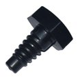 thumbnail image 4 of Billar Cue Bottom Botthiple Lightweight Block Billiard Cue Bottom Rubber Guber Dientes afilados, 4 of 8