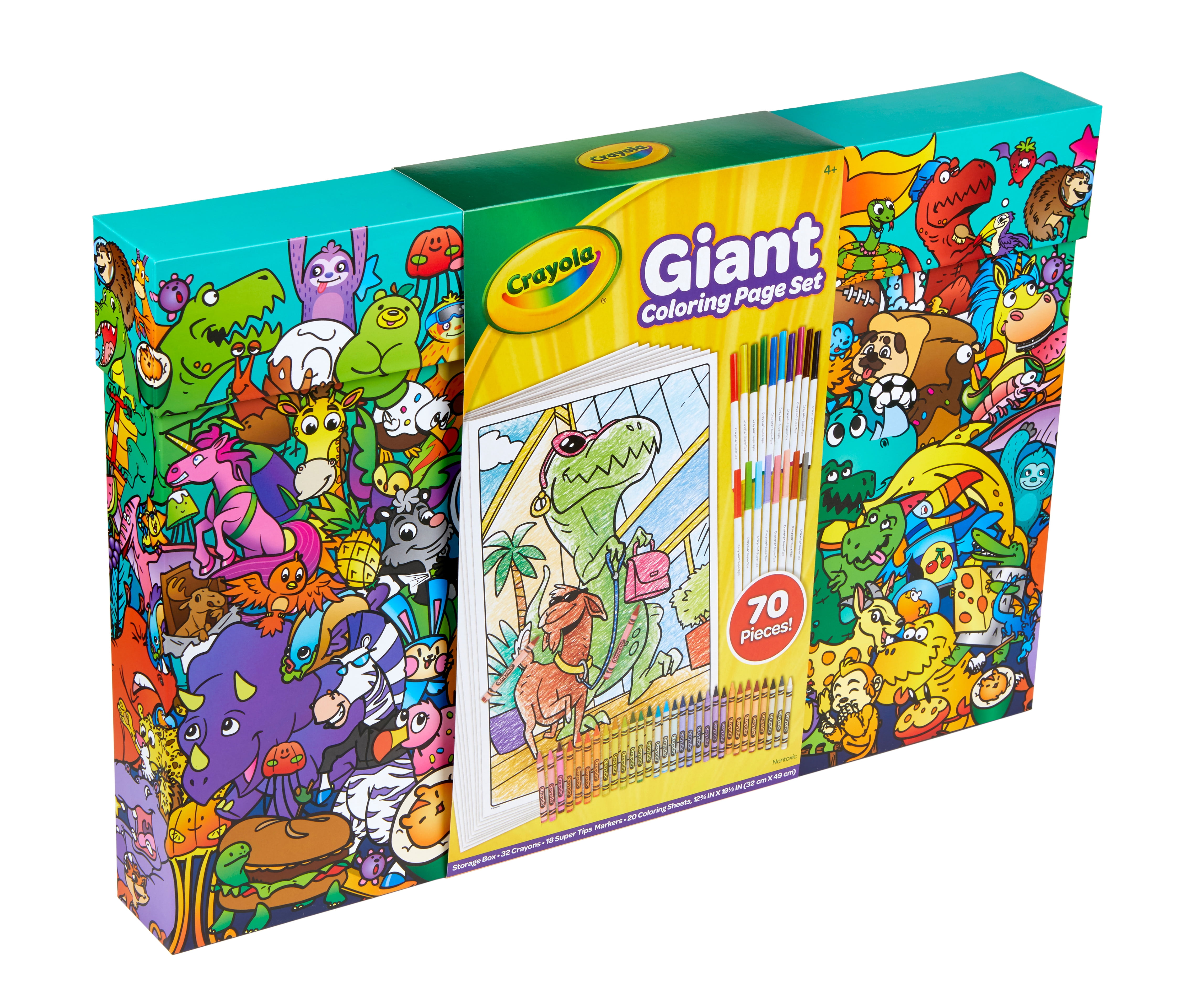 Crayola Giant Coloring Page Set, 1 ct - QFC