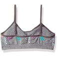 thumbnail image 2 of Girl Big Girls' Seamless Ruched Crop, Grey Splatter, S, 2 of 2