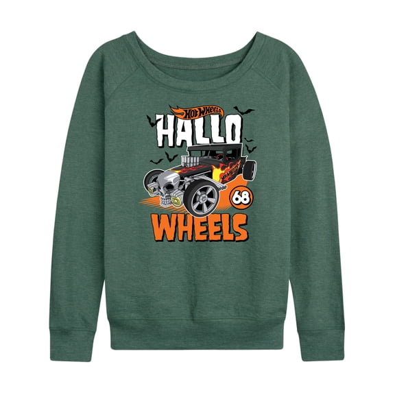 Hot Wheels - Hallo Wheels - Women's Lightweight French Terry Long Sleeve Shirt