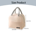 thumbnail image 3 of CICRKHB Lunch Bag for Women, Small Insulated Lunch Box Tote for Men, Leakproof Cooler Lunch Container for Work Ofice School, 3 of 6