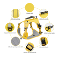 thumbnail image 2 of Pechera Arnés Belug De Seguridad Para Perro AMARILLO talla G, 2 of 5