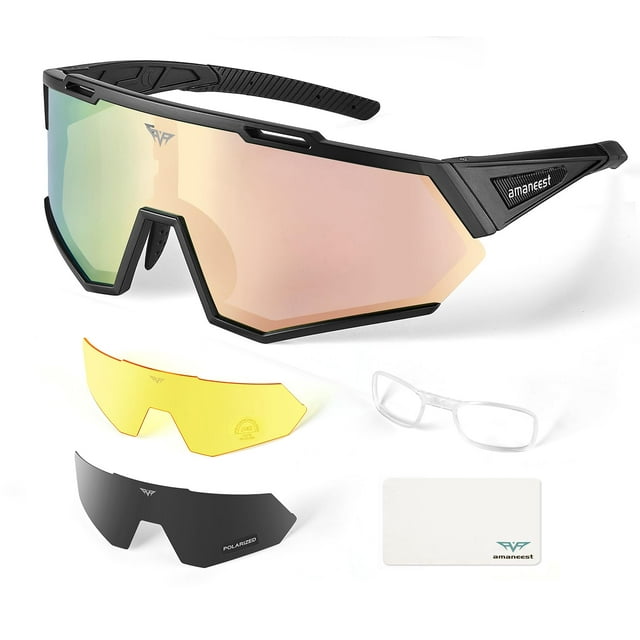 Gafas de Seguridad AMANEEST para Hombre y Mujer con Protección UV