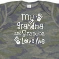 thumbnail image 4 of Inktastic Grandma Grandpa Love Me Girls Boys or Girls Baby Bodysuit, 4 of 5