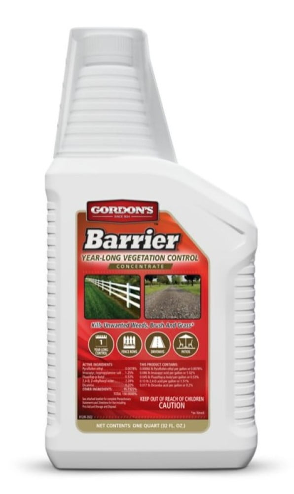 Gordon's 8121082 Barrier YearLong Vegetation Control Concentrate 1 qt
