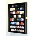 thumbnail image 3 of 64 Matches Matchbook Display Case Cabinet Holder Rack Holds up to 64 Match Book or Boxes, 98% UV, Lockable, Black, 3 of 5