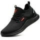 thumbnail image 1 of Zapatos de trabajo negros, zapatos de seguridad antigolpes, zapatillas transpirables y ligeras ShuxiuWang 8390611104160, 1 of 1