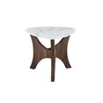 thumbnail image 1 of Mesa de Centro Kessa Muebles Consuma Marmol Blanco Cristal, 1 of 1