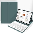 thumbnail image 1 of Funda aoub para iPad de 6ª y 5ª generación de 9,7 pulgadas con teclado Bluetooth, 1 of 7