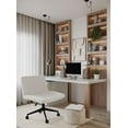 thumbnail image 1 of Lily Office Chair, White, 1 of 7