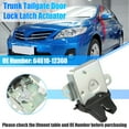 thumbnail image 2 of Unique Bargains Car Rear Tailgate Latch Actuator Rear Trunk Door Lock Latch 64610-12360 for Toyota Corolla E12 04-08, 2 of 6