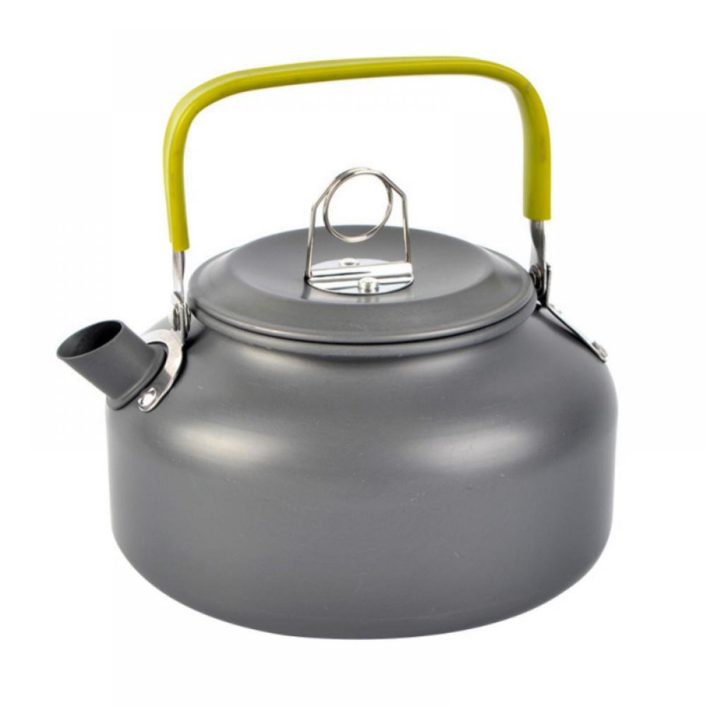 AMERTEER Outdoor Water Kettle Camping Cookware Ergonomic Foldable ...