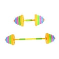 thumbnail image 2 of MERIGLARE Kids Toys Dumbbell Children Barbell Lifting Training Kindergarten Weight Set Light Colors, 2 of 9