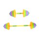 thumbnail image 2 of Juguetes para niños: mancuernas y barras, desarrollo temprano para niños de 3 años en adelante, levantamiento de pesas, pesas de gimnasio, juguetes de Colores claros, 2 of 8